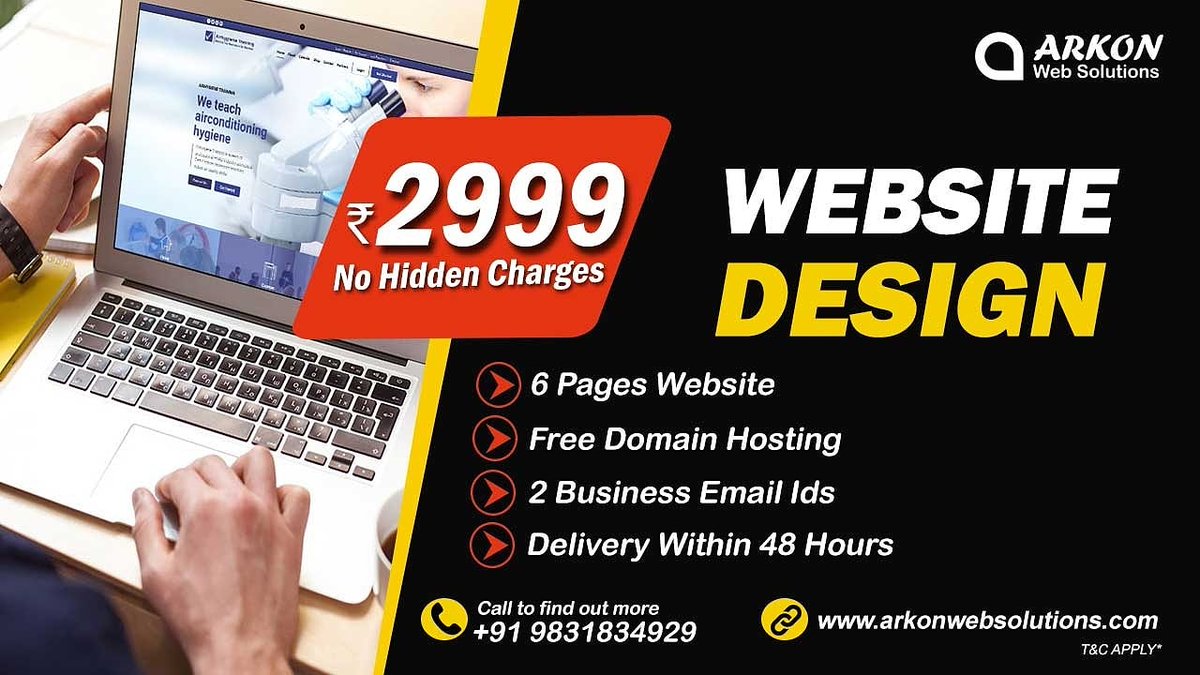 ArkonWeb's tweet photo. Arkon Web Solutions is rated as one of the top Website Design Company in India by various industry magazines and review sites. Yes, we do branding with Constancy.
https://t.co/ZXWyKow6E5
#websitedesign #websitedesignservices #websiteat2999 #startup #startups #arkonwebsolutions https://t.co/507JGYiJXA
