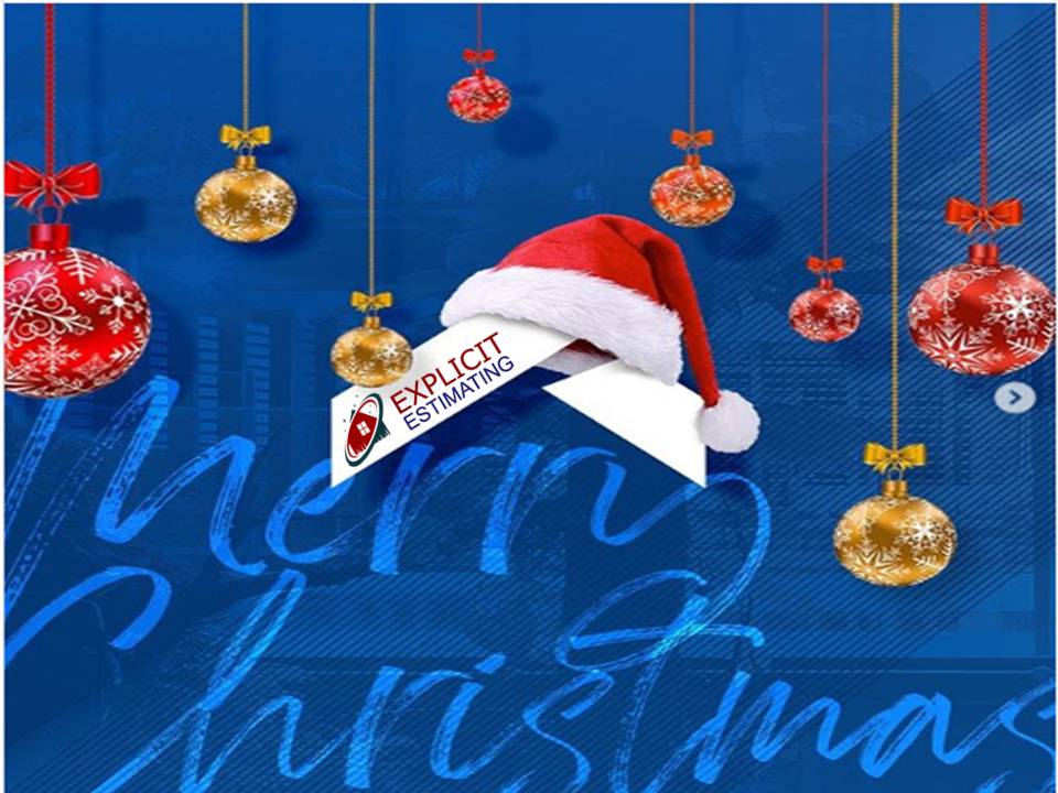 Explicit_Info's tweet image. Merry Christmas! 

#merrychristmas #takeoff #quantitysurveying #estimating #takeoffs #quantitytakeoff #materialtakeoff #boq #happyholidays #constructionestimating

explicitinformatics.com
