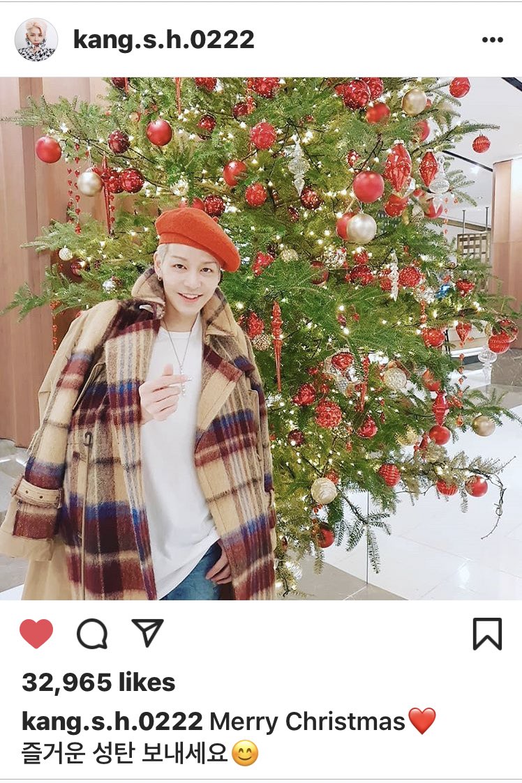Always_Hoony222's tweet photo. 2019.12.24 INS 

Merry Christmas ❤️

#KANGSUNGHOON #강성훈 #姜成勳 #カンソンフン #姜成勋 #강성훈_사랑해 https://t.co/DhB2VvBNfL