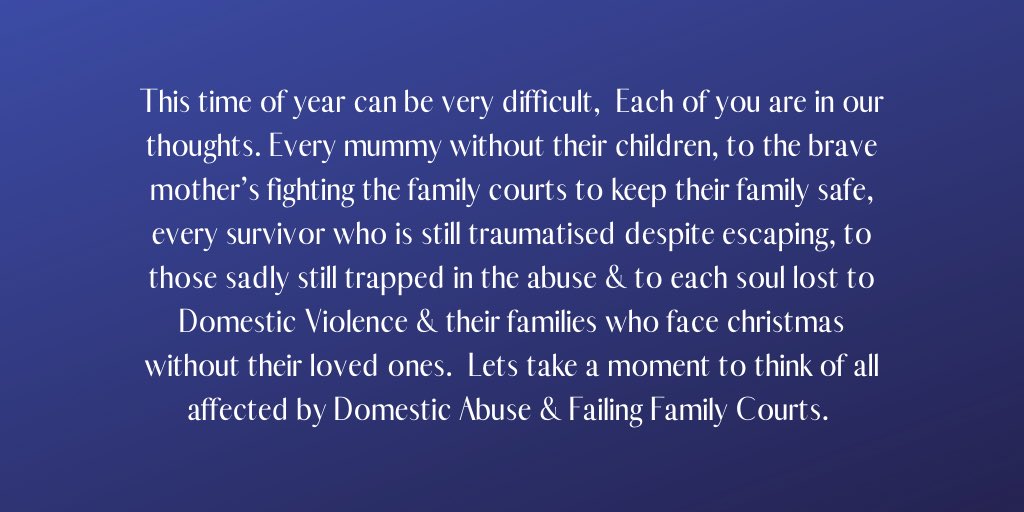 STTAFCADA's tweet photo. The Festive Period can be the most difficult time of the year for all affected by abuse. From one Survivor to another, we stand together in unity. Let’s take a moment to think of all affected by Domestic Abuse & Family Court . #STTAFCADA inbox is open if you need to chat. https://t.co/59KiKlut3t