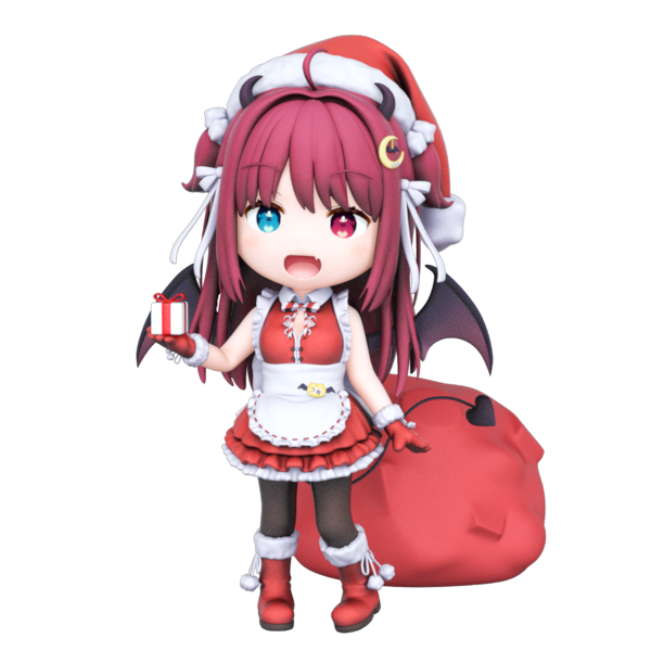 チェンソーマン サンタでよ 配達中でよ ロアート あくまにプレゼントをもらうには悪い Inabatewi 3dモデラーのイラスト
