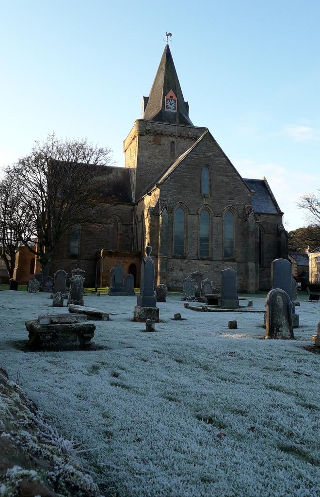 Dipper595's tweet image. Down to Dornoch today cathedral looking very seasonal