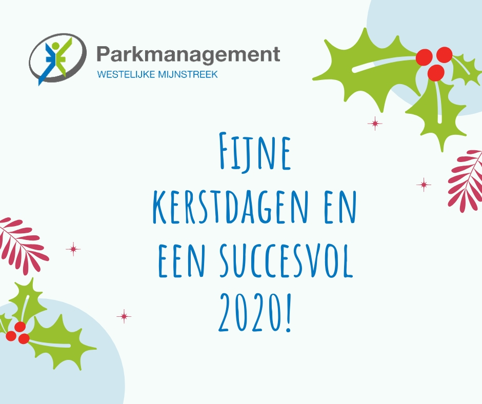 Namens bestuur en uitvoerend team wensen wij jullie hele fijne feestdagen toe! 

🌟 Vera Tummers, Frank Jeuring en bestuur Parkmanagement Westelijke Mijnstreek 🌟