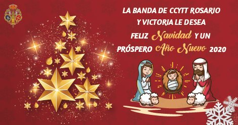 Feliz Navidad a toda nuestra gente, componentes, amigos, hermandades, compañeros, seguidores. Celebrad con júbilo el nacimiento de nuestro Salvador Jesucristo.