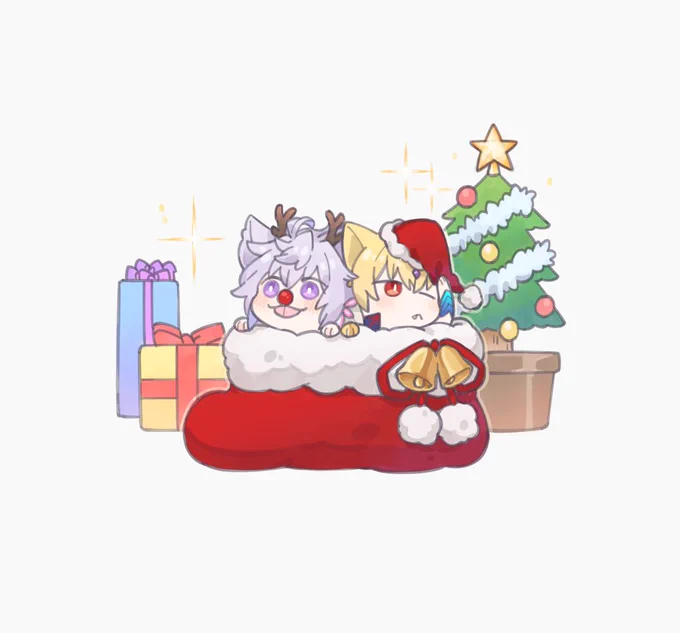 メリークリスマス???? #まりぎるにゃん 