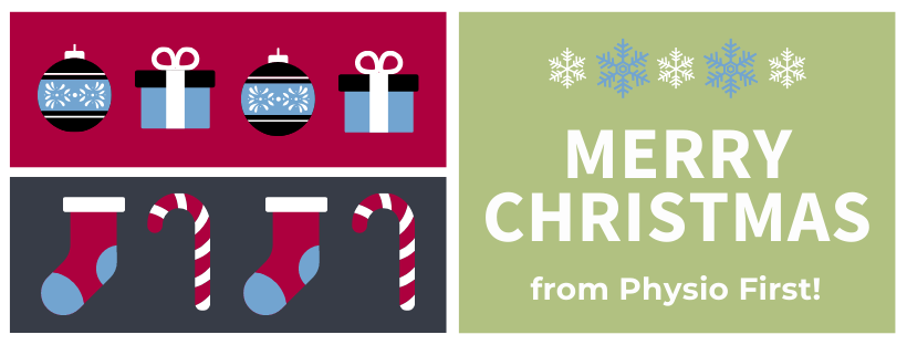 PhysioFirstC's tweet photo. We would like to wish all of our @PhysioFirstC members a very merry Christmas and a happy new year! 🎄🎁

We hope you all have a great festive break 😀 https://t.co/fApvkOriiz
