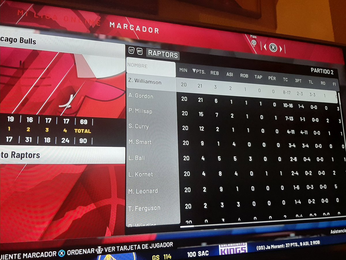 cpn_gm's tweet photo. Primera Ronda vs @gm_chicago
Segundo partido.
Segunda victoria muy importante para poner el 2-0 con partidazo de Aaron Gordon desde el banquillo con 21 puntos.
@LigaPhoenix2k 
#NBA2K https://t.co/Tl6lvVj4HS
