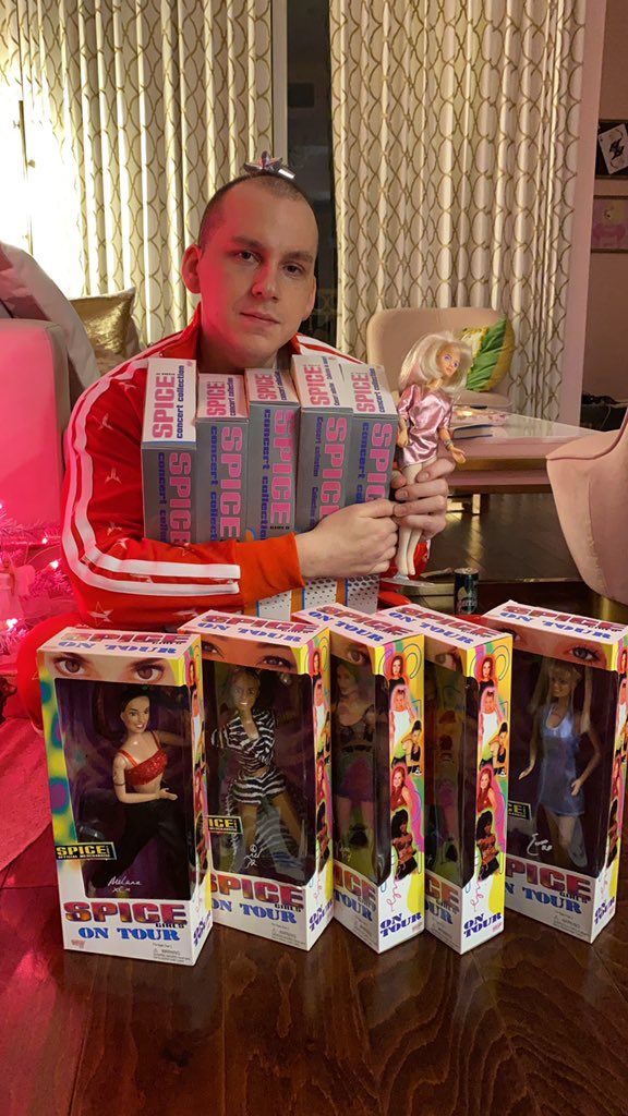 Yeah sex is cool but have you ever gotten ten spice girl dolls for  Christmas?