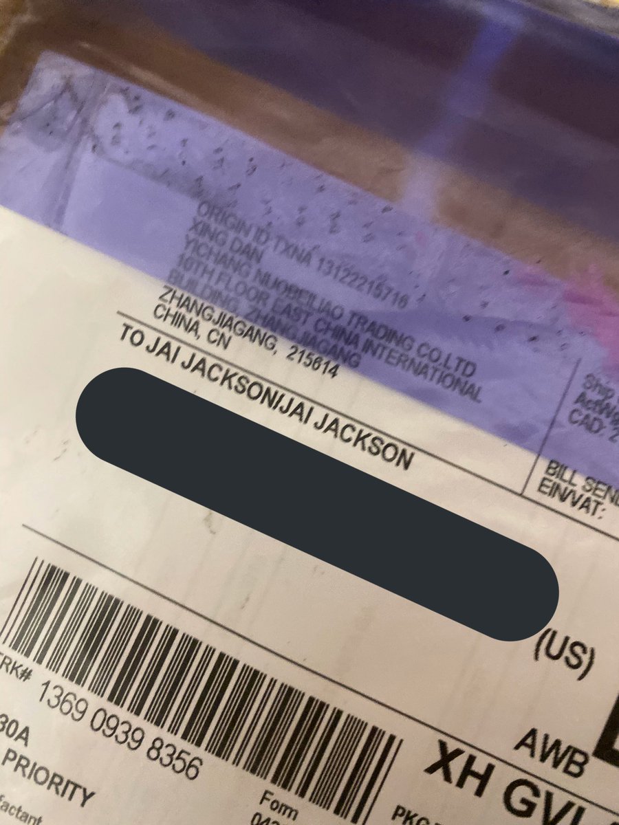 So today my bestfriend <a href="/mrsbandz/">mjj</a> got a mysterious package of some sort of chemical from China. The package was leaking and staining anything it touched. Does anybody have information about this company or this happening? The police didn’t offer much help.