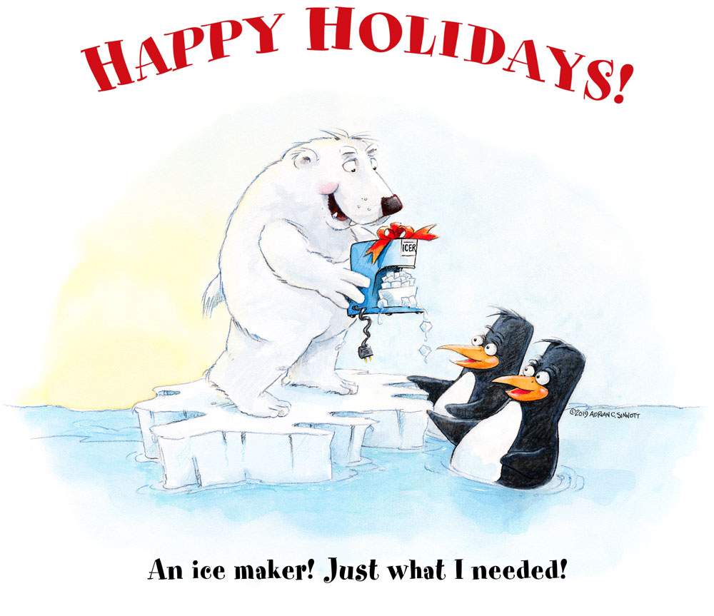 Yes, you and, perhaps, two penguins can save the planet!