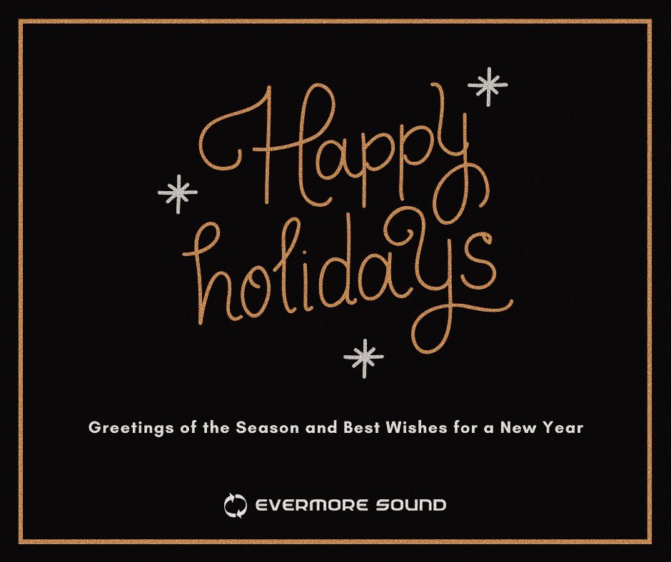 EvermoreSound's tweet image. From our family to yours! ❄️