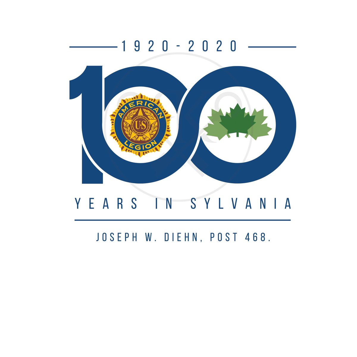 SylvaniaPost468's tweet photo. To celebrate our 100th year in Sylvania next year, the commander would like to commission a custom logo to be imprinted on correspondence, marketing materials, clothing and challenge coins. Please VOTE for your favorite logo and provide us with some feedback! 🇺🇸 https://t.co/ULSfUu4lQE