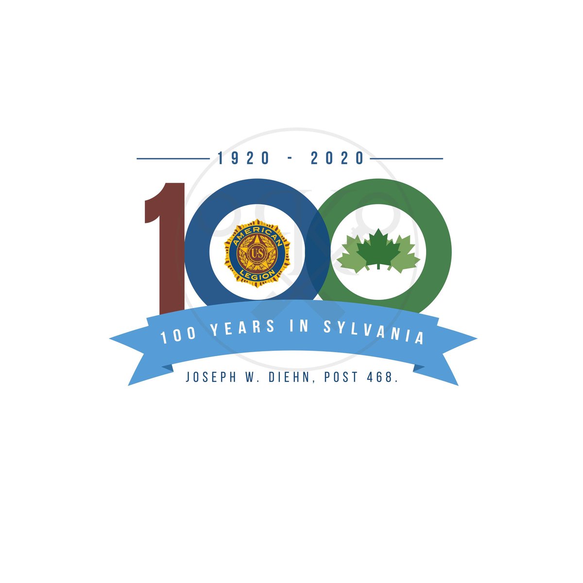 SylvaniaPost468's tweet photo. To celebrate our 100th year in Sylvania next year, the commander would like to commission a custom logo to be imprinted on correspondence, marketing materials, clothing and challenge coins. Please VOTE for your favorite logo and provide us with some feedback! 🇺🇸 https://t.co/ULSfUu4lQE