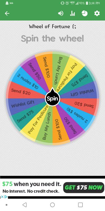 Come play a game with me for Christmas Eve. (; $2 per spin. #finD #paypigwanted #findommegoddess https://t<a href="/tag/find"class="tags"><span>#find</span></a><a href="/tag/paypigwanted"class="tags"><span>#paypigwanted</span></a><a href="/tag/findommegoddess"class="tags"><span>#findommegoddess</span></a>