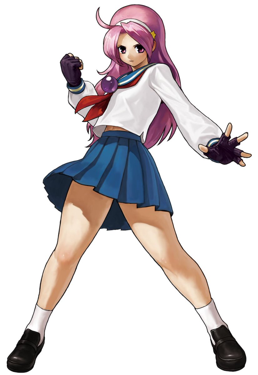 ATHENA ASAMIYA - "The Psychic-Powered Idol"Age: 18Country: JapanTeam: Psycho Soldier TeamOrigins: Psycho Soldierdescended from a goddess (from the SNK arcade game athena), athena is a psychic with incredible powers. in-universe, she's also a very popular singer!