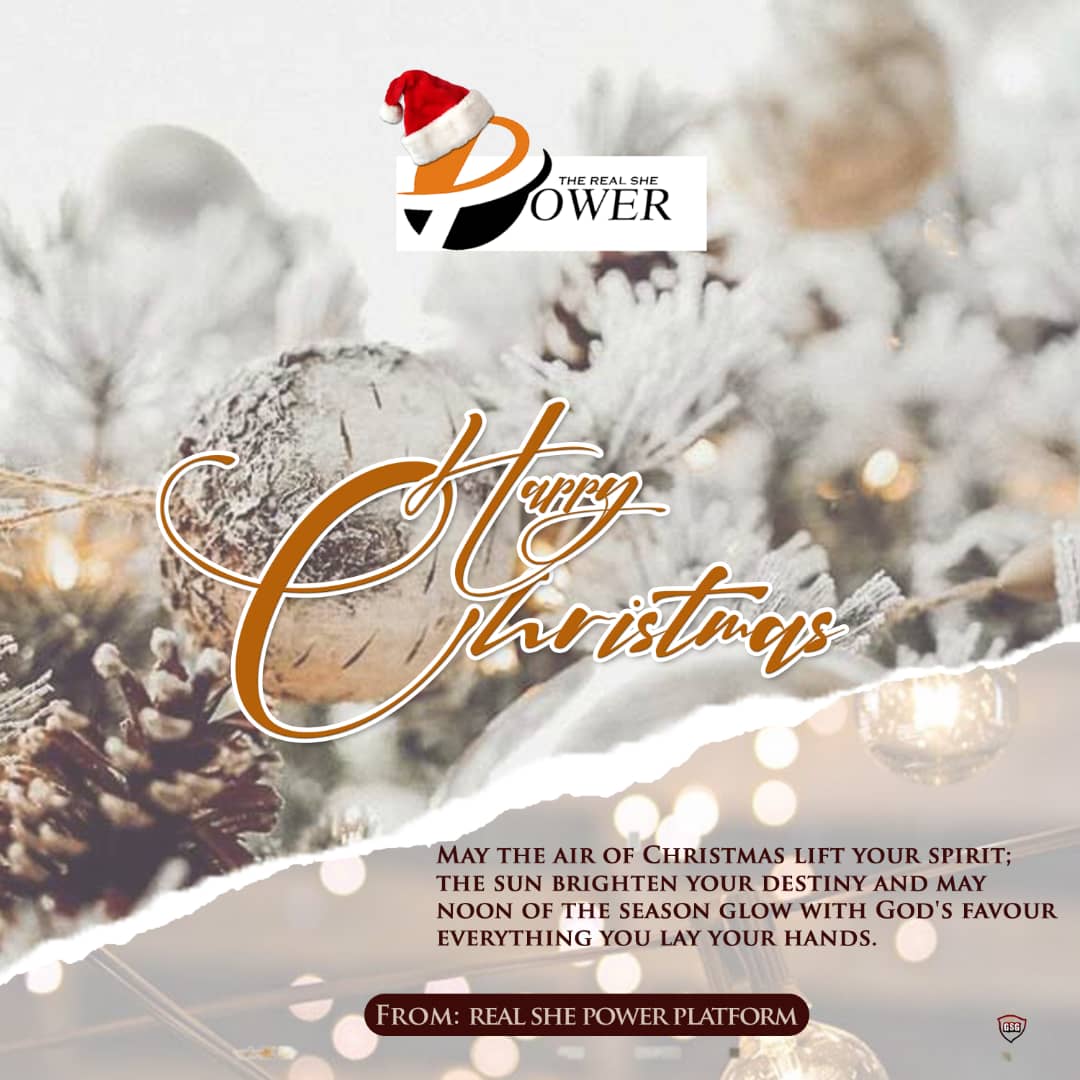 TheRealShePowe1's tweet photo. Merry Christmas from all of us at the Real She Power . https://t.co/zCi8Y3ZCKI