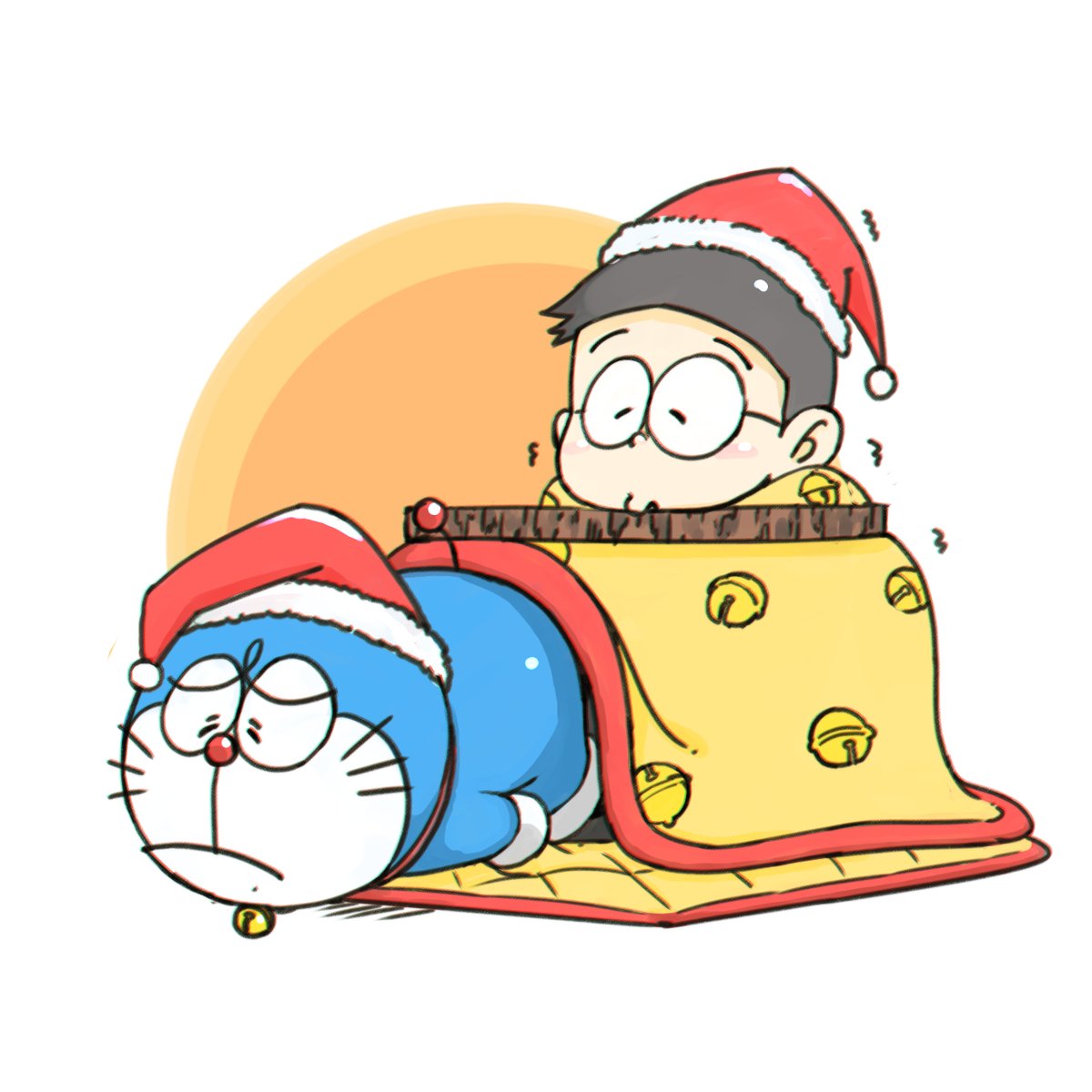 野比のび太 Sur Twitter クリスマスらしい Illustration イラスト Twitch Art ドラえもん