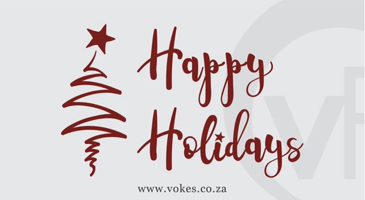 VokesFiltration's tweet image. Happy Holidays
Thank you for all your valued support.
Best wishes for 2019 from all the team
#RealDustSolutions #RDS #HappyHolidays #TaigeisDigital