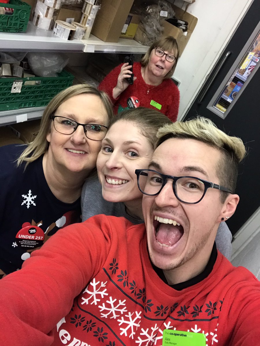 AlexG151's tweet photo. More from Christmas Eve at @mycoopbarton what a fun day we’ve had! @NickWil74960087 the A team in force! #coopchristmas #ChristmasEve #mycoop @mycoopfood https://t.co/3RO8VHeefG