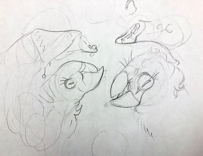 Old art of some aliens 