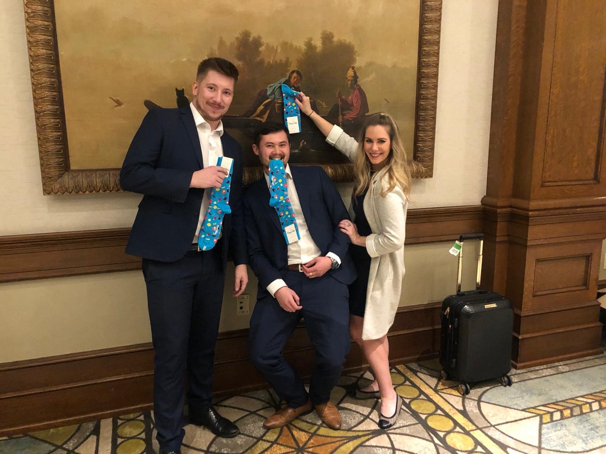 Sending a special THANK YOU to Ben Duncan, Daniel Morris and Sarah Glitman, for their hard work and great effort during the Security Insight Summit earlier this month.

Enjoy your HAPPY SOCKS!

#HappySockWinners #SecurityInsight #GDSGroup #GDSsummits #ThankYou #Careers #Sales