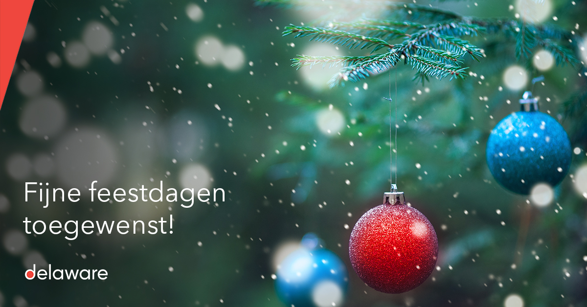 Bedankt aan iedereen die 2019 tot zo'n mooi jaar heeft gemaakt. Vanuit delaware Nederland wensen wij iedereen heerlijke feestdagen toe! #kerst #feestdagen