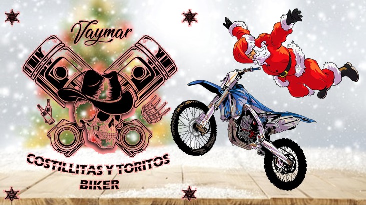 mar_vay's tweet photo. Esta Navidad os traiga muchas bendiciones, rutas maravillosas y buenos vientos. 
FELICIDADES!!
#Vaymar
🏴‍☠🏍🎆🌟🇲🇽🎅🏻🎊🎉🎁
 🎄☠🏍🍖🥩🍾🏍☠ https://t.co/PvaeFmYciw