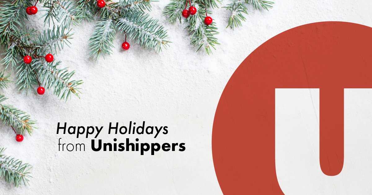Unishippers's tweet image. As we reflect back on 2019, we are so proud of the incredible growth of everyone in the Unishippers family. We couldn't have gotten to where we are today without YOU. No matter what part you played in our journey — thank you.

Happy Holidays, and here's to an even brighter 2020.