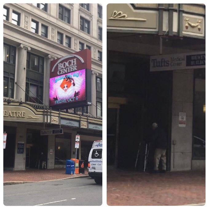 coreyc528's tweet photo. I’m gonna tell my kids this is @TheBiancaDelRio walking into her Boston show for sound check. #biancadelrio #itsjesterjoketour2019 #boston https://t.co/CaDIhde577