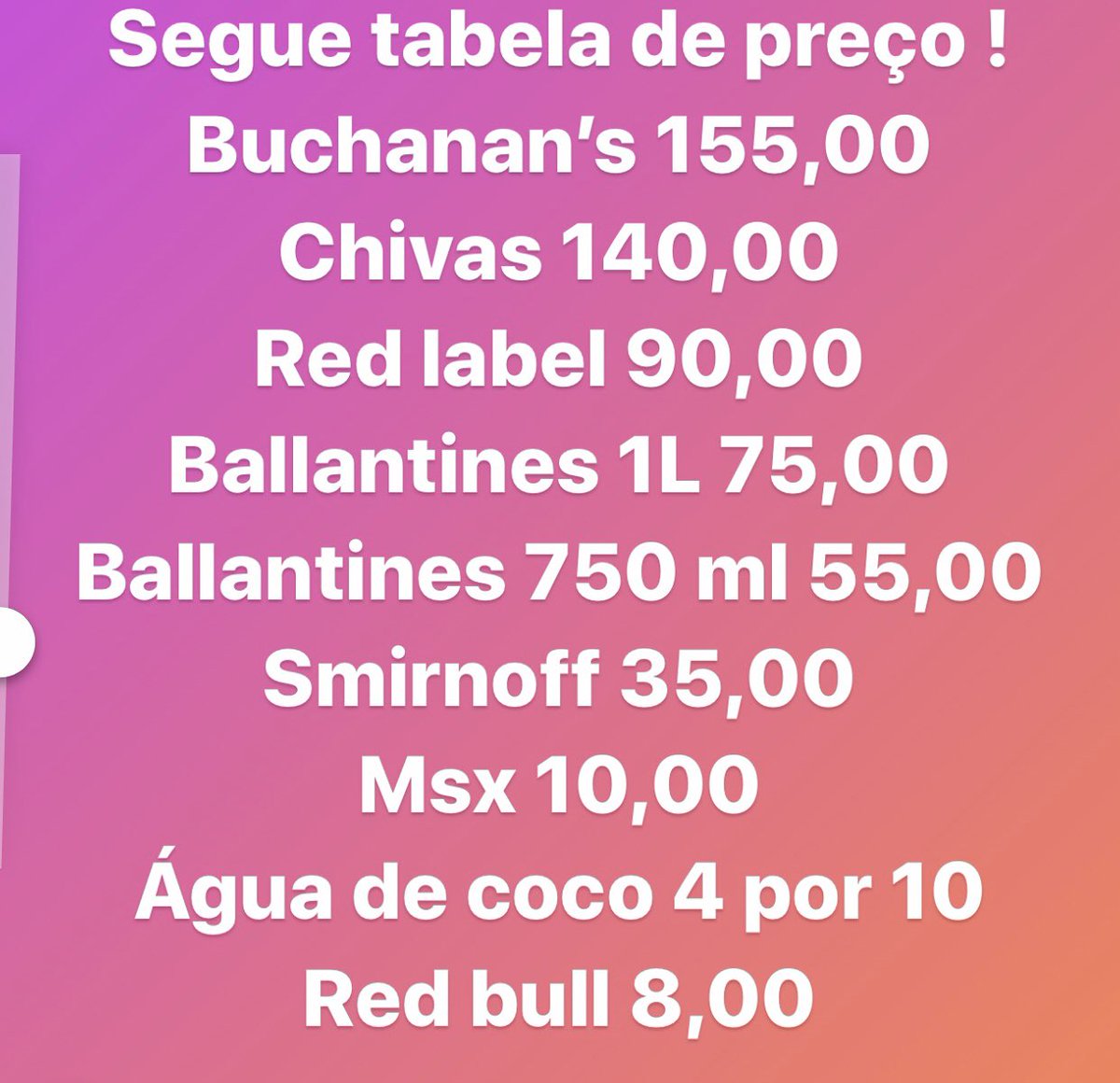nike_bar's tweet photo. Horário de funcionamento 24/12 !!

15:00 as 23:30 , vamos garantir cedo rapaziada ... brota e convoca ! https://t.co/FKg1uzdpjJ