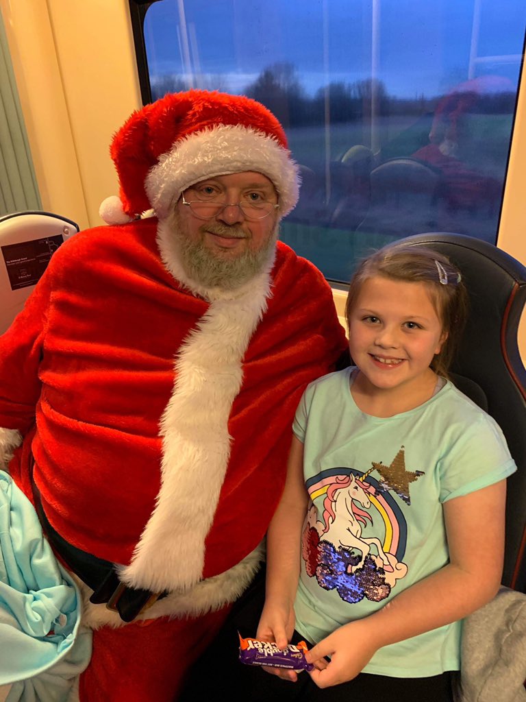 redford1978's tweet photo. @EdinburghTrams Just met Santa on the tram https://t.co/p2XYARBP5E