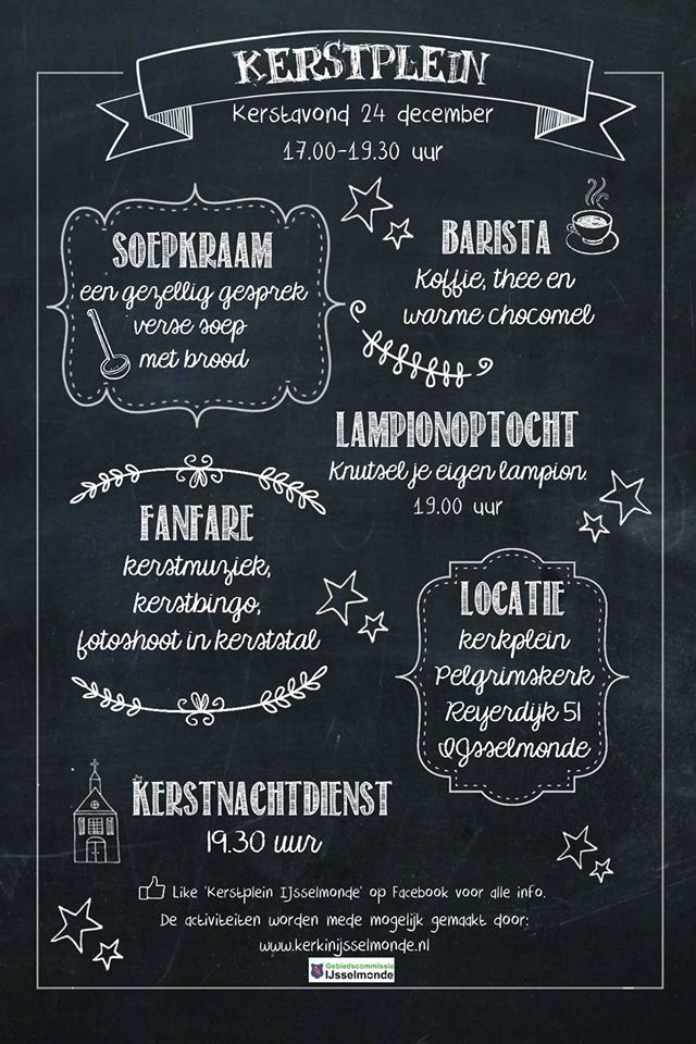 Ja we zijn begonnen! Welkom bij #Kerstplein Reyerdeijk 51