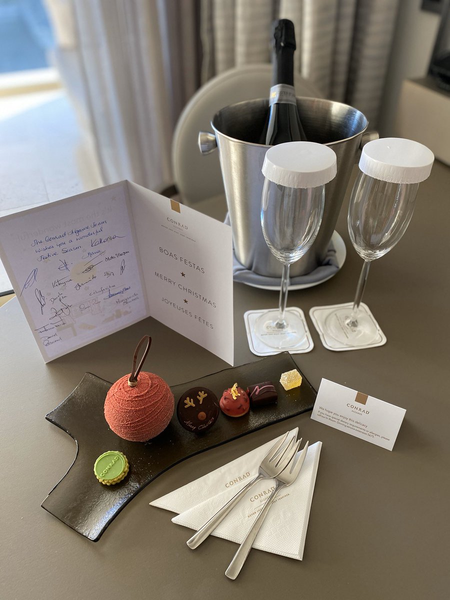 Thanks <a href="/ConradAlgarve/">Conrad Algarve</a> for a wonderful stay over Christmas 😍