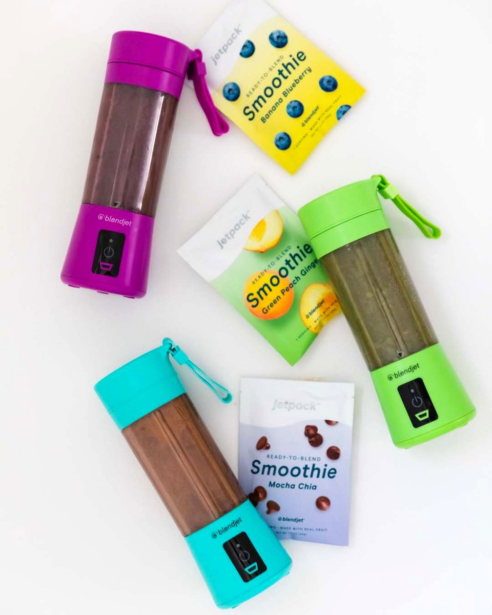BlendJet's tweet photo. 🎁 #GIVEAWAY 🎁 THREE lucky followers have the chance to win TWO #BlendJet portable blenders &amp; SIX #JetPacks!🎄
1. FOLLOW @BlendJet
2. LIKE and RETWEET this post 
3. REPLY telling a friend why you want to win!  
Closes 1/2. Winners announced and messaged on 1/3. Open worldwide. https://t.co/1zQztHV4VW