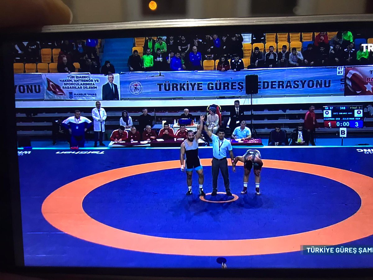 Akkent_Zeyve's tweet photo. Süleyman Karadeniz'den sonra  Büyükler Greko-romen Güreş Türkiye Şampiyonasında, 97 kg'da Denizli Baklan'lı sporcumuz Süleyman Demirci Türkiye Şampiyonu oldu. Teşekkürler Şampiyon https://t.co/OplIznZPnd