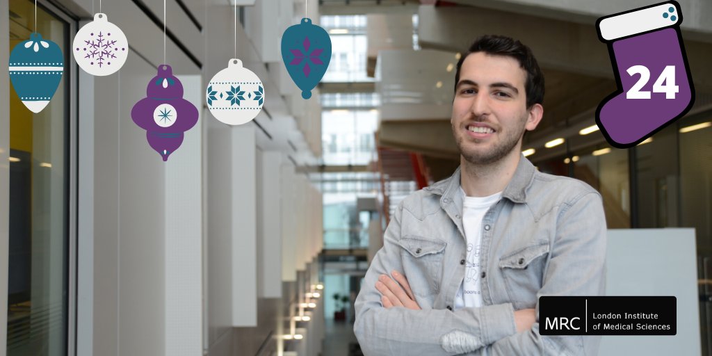 MRC_LMS's tweet photo. Behind our final door on #ChristmasEve is Eren!
A PhD student studying how metabolism affects epigenetics in stem cells. Eren is also a music enthusiast collecting CDs and records that span 70s Brazilian popular music to contemporary Russian new age sounds
#HumansOfLMS https://t.co/na4br6kqpm