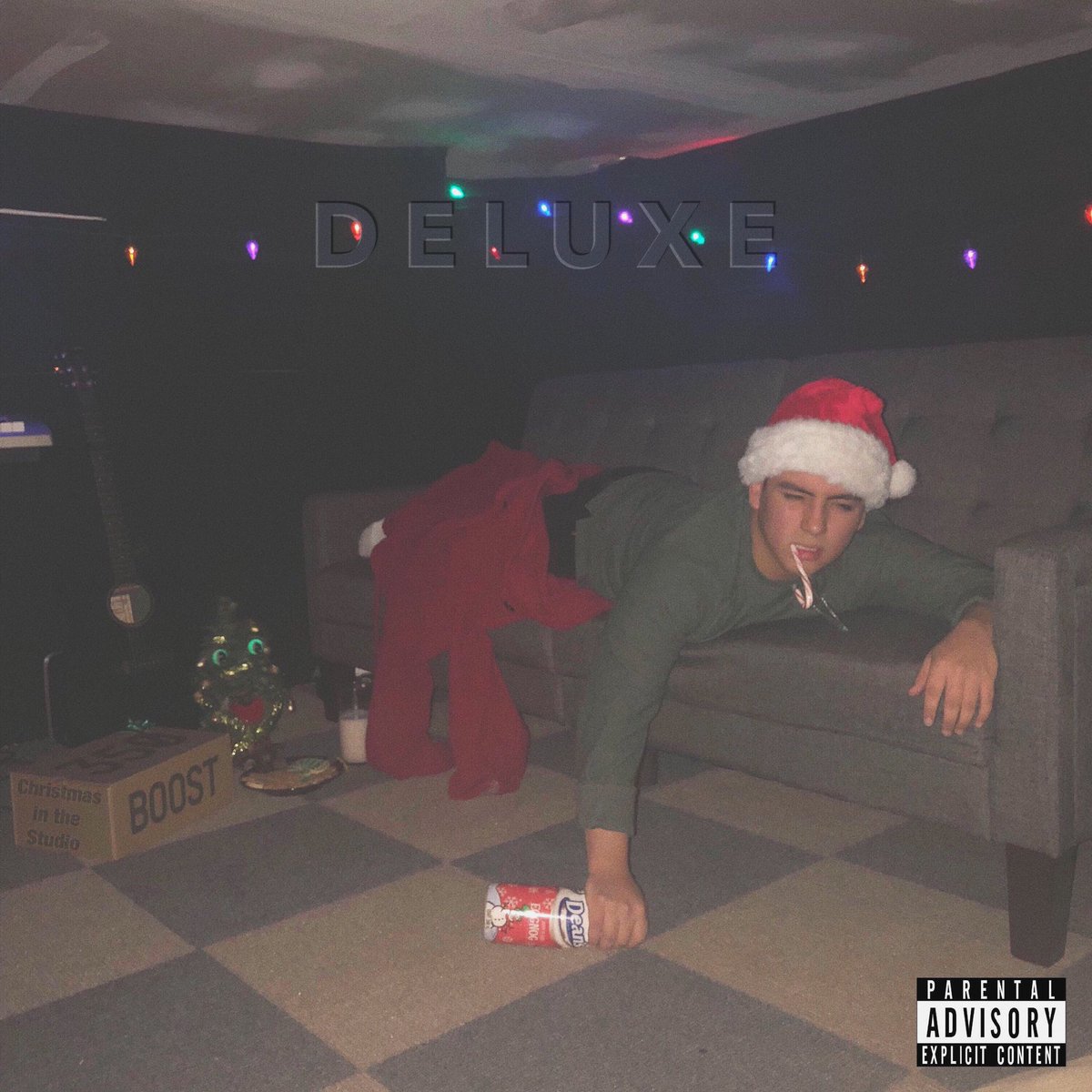 namoschi's tweet photo. Christmas in the Studio (Deluxe Edition) is out now everywhere!! go stream it and bump yeezys with ur fam! and I also got a treat for y’all dropping at midnight.. https://t.co/kj7vcYIdwm