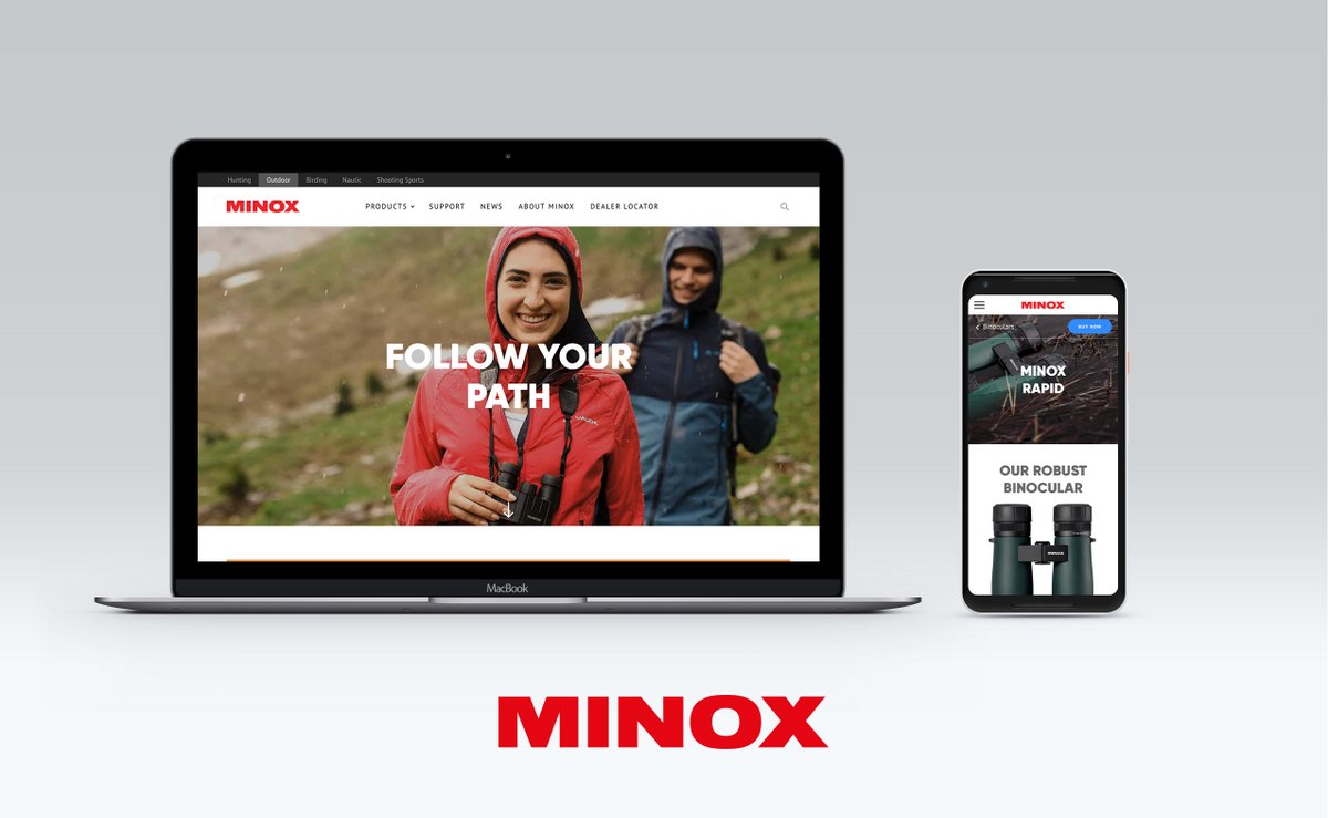 minoxuk's tweet photo. We want you to accompany you with the best of equipment. And that is why we present ourselves today in a completely new appearance - our new website at https://t.co/GfI7brtWgM!
#huntyourmoment #experienceyourworld https://t.co/6ngXCC8Wuz