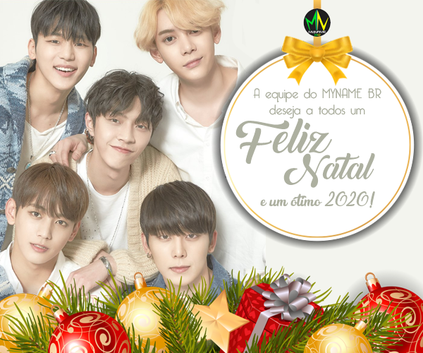 MYNAMEBRAZIL's tweet photo. Feliz Natal e um próspero ano novo MYgirls &amp; MYboys! #ChristmasEve #Christmas #HappyNewYear #FelizNatal #FelizAnoNovo #MYNAME #kpop https://t.co/PJkkFYXjVC