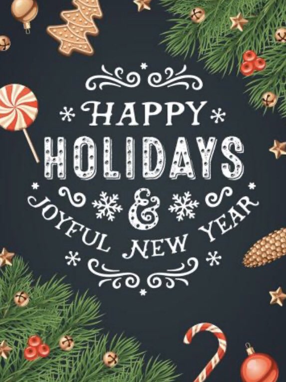 RegPublicSchool's tweet photo. Regina Public Schools wishes all its students, staff, partners, and all families and friends in our many communities throughout #yqr a safe, restful and rejuvenating holiday season. Classes resume on January 6, 2020.  See picture for holiday hours. https://t.co/dQsEqzHOQX