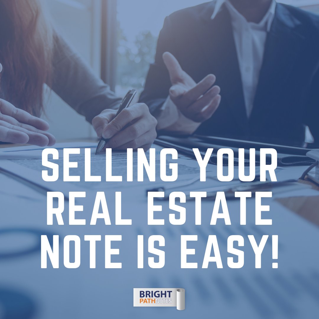 ANBFunds's tweet photo. Selling your note is easy!
Sell your note now for a large, lump-sum payment of cash or get a smaller lump-sum payment of cash now and collect future monthly payments. Send us a DM and we can help you get started. #Brightpathnotes https://t.co/R8bihdS4dw
