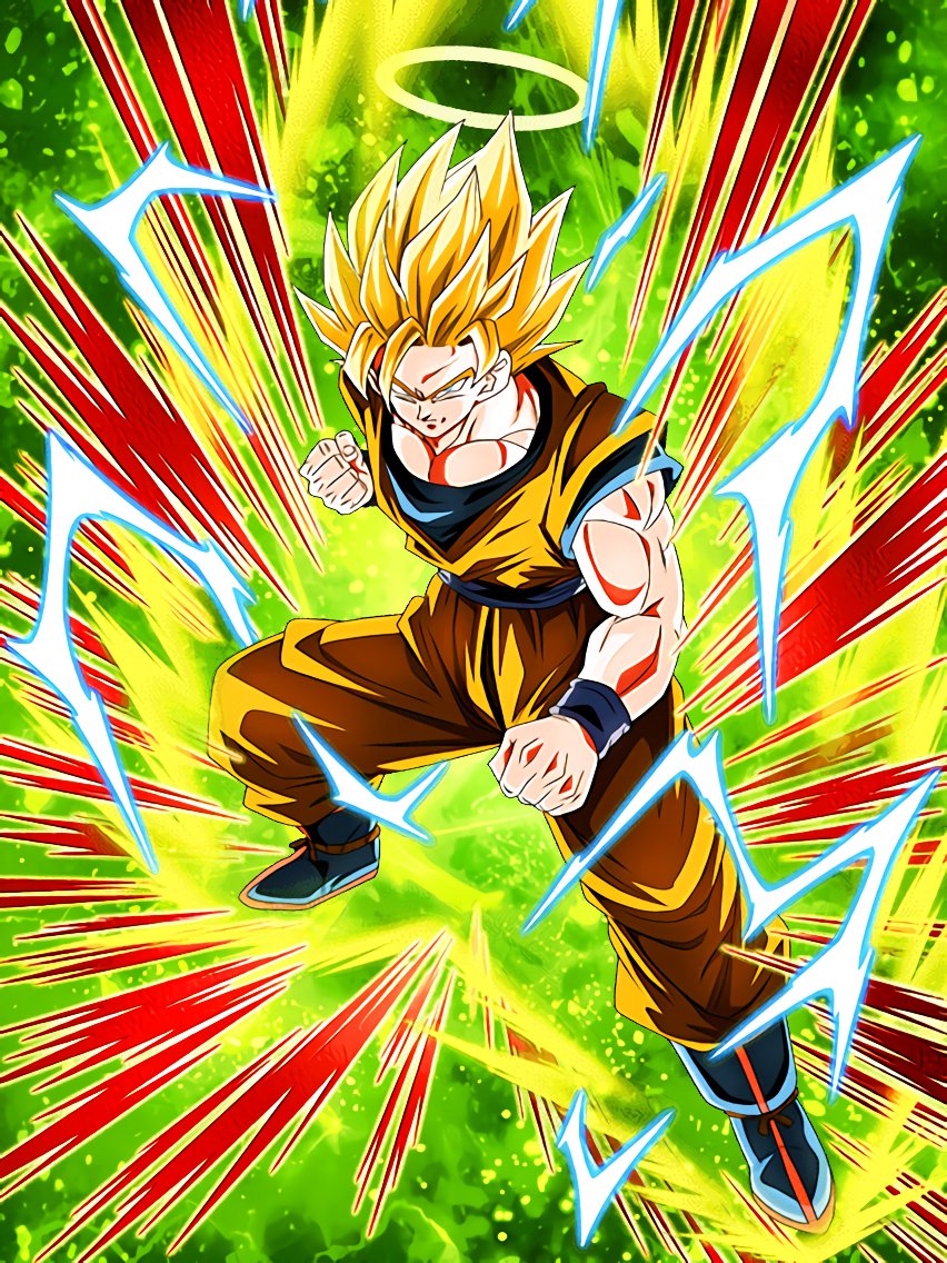 super saiyan 2 goku render