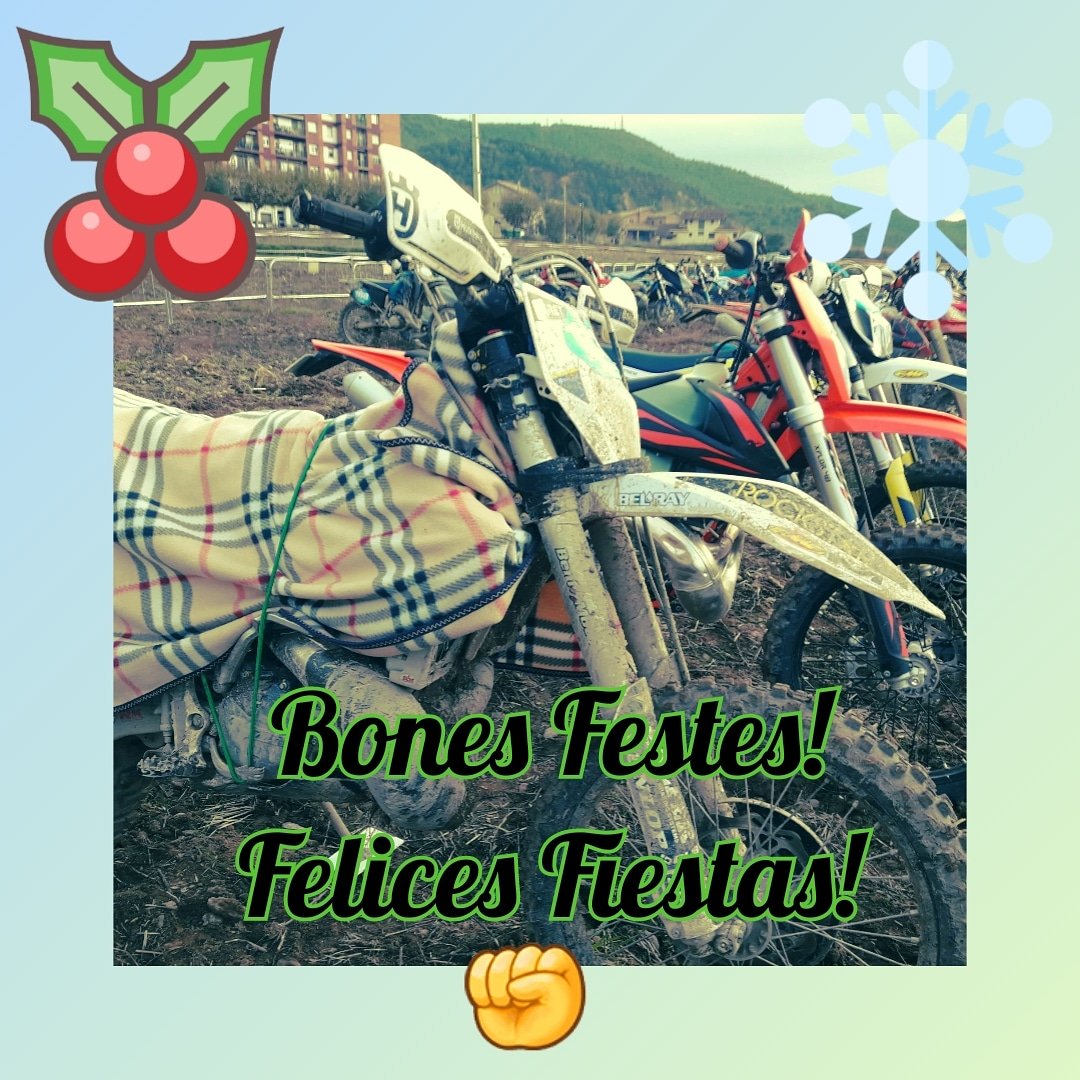 OLIANAOFFROAD's tweet photo. La organización de la Oliana Off Road os deseamos #FelicesFiestas! https://t.co/MJGRQubxZd