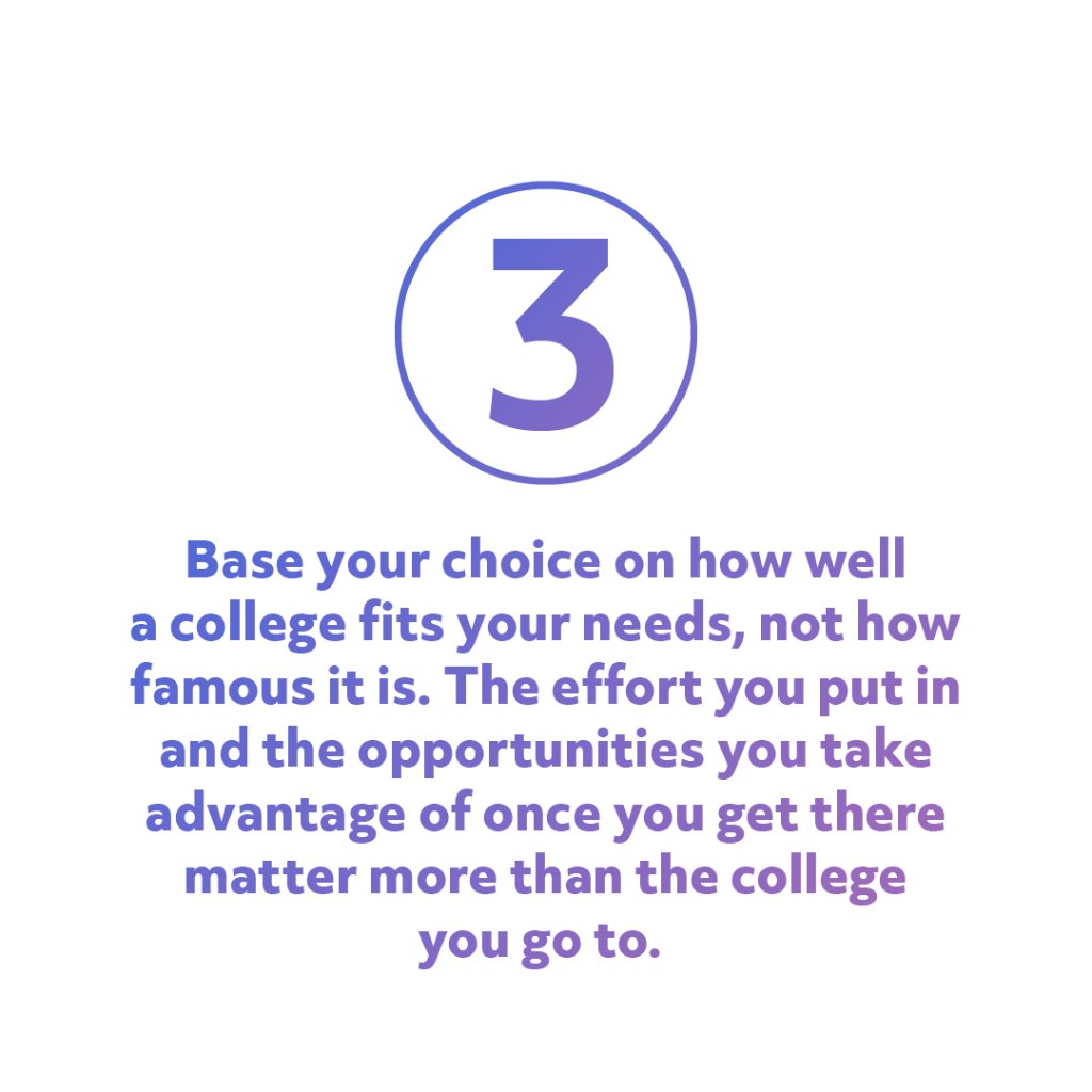 3 Things to Know About College Admissions