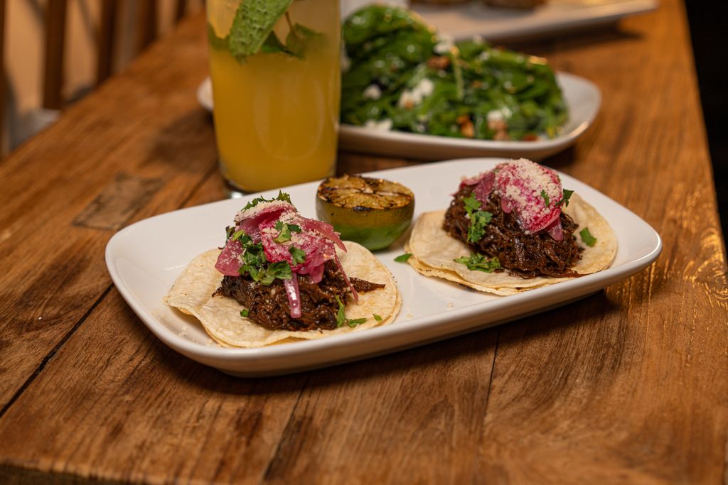 Tuesday’s are for Short Rib Tacos with pickled red onion and cilantro. #crushmgm
