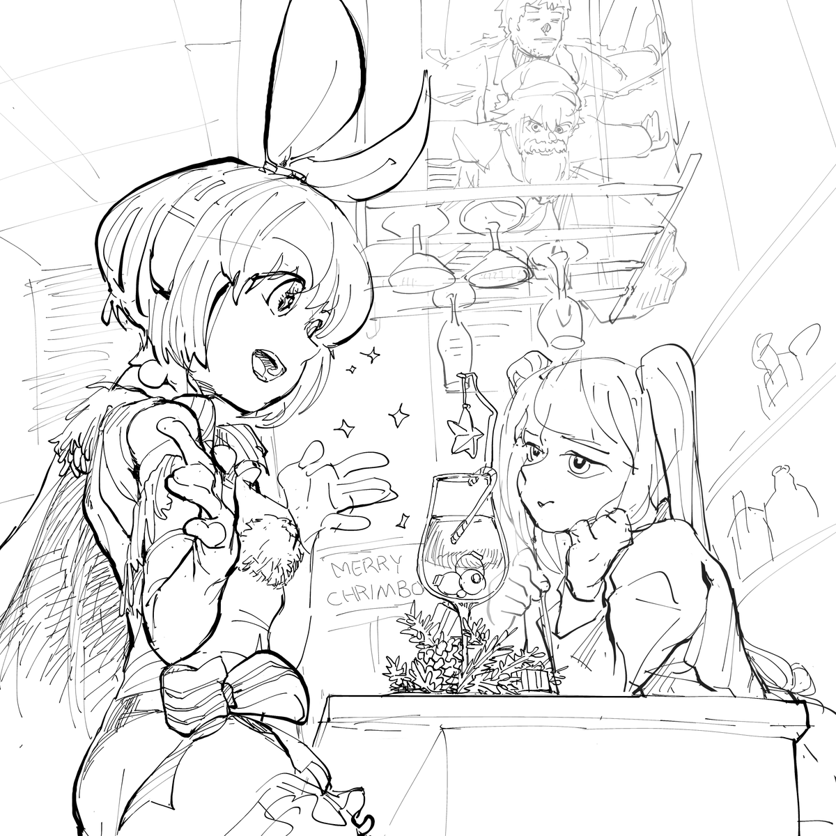 merry chrimbo special piano woman #va11halla 