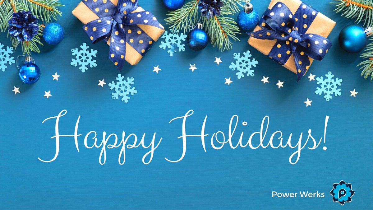 Power_Werks's tweet photo. Wishing everyone peace and joy this holiday season! #happyholidays #holiday #2020 #newyears https://t.co/DBku6C2Obq