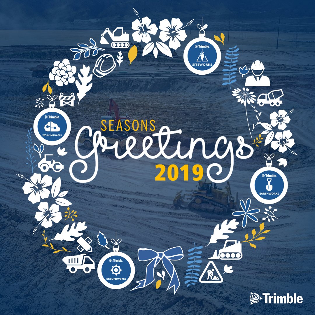 TrimbleCEC's tweet image. It’s the most wonderful time of the year—wishing you all the best this holiday season! 
#happyholidays #trimbleconstruct #trimblecec #construction #trimble