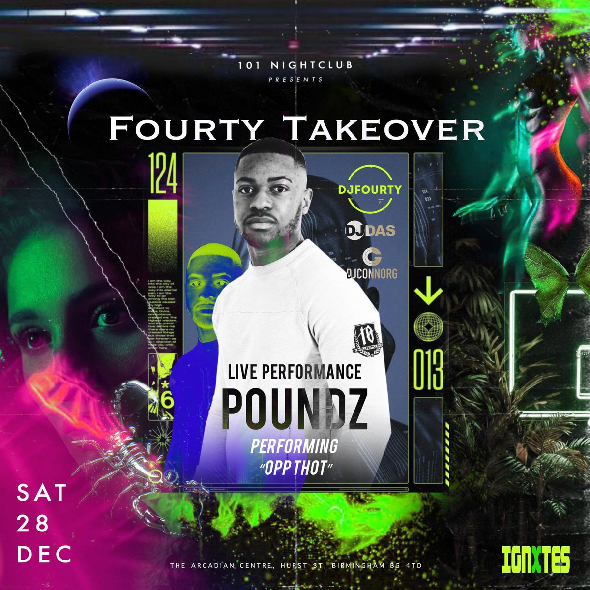 LAST SATURDAY OF 2019🍾

- <a href="/DJFOURTY_/">FS👨🏾‍💻🔋</a> x <a href="/POUNDZ100/">SKENGMAN POUNDZ</a> 

• TABLES/GUEST LIST📩