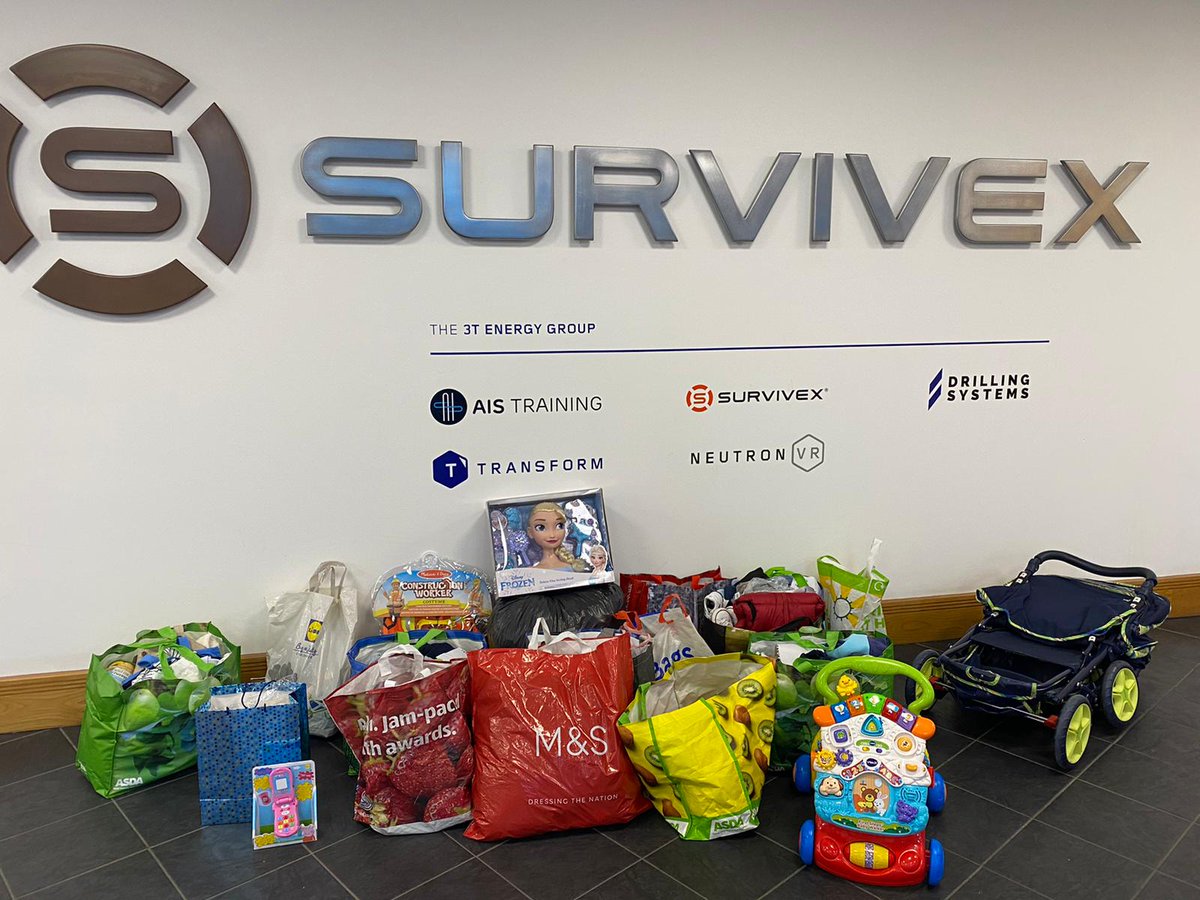 SurvivexLtd's tweet photo. Proud to support #AberNecessities this Christmas…

With help from staff and delegates, Survivex delivered a collection of warm clothes and festive goodies to the #Aberdeen based charity this week.

THANK YOU to all who contributed - keep up the good work! #NoChildShouldGoWithout https://t.co/oCQh4M0Nby